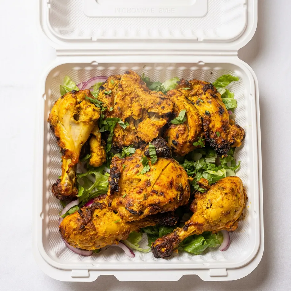 Chicken tikka at Tasty Pizza and Indian Cuisine in Beaumont, AB